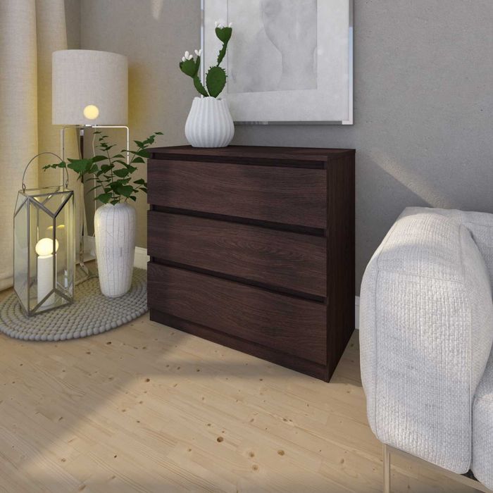 Комод з 3 шухлядами — спальня / гардероб / вітальня 80х40х77.4см