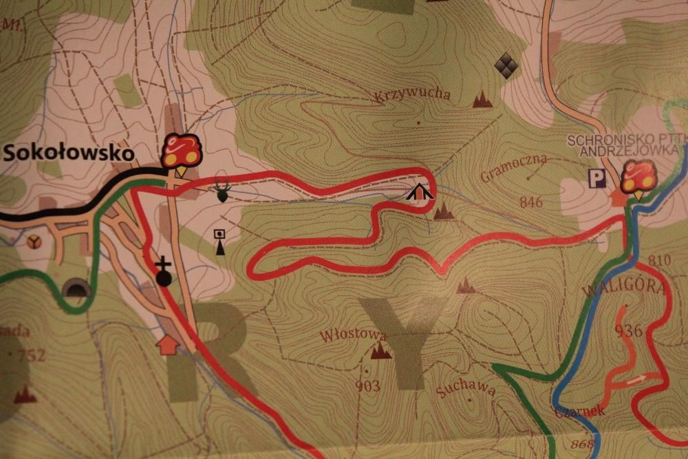 Góry Sowie-Kamienne-Wałbrzyskie-mapa-trasy rowerowe MTB-SUDETY-1265