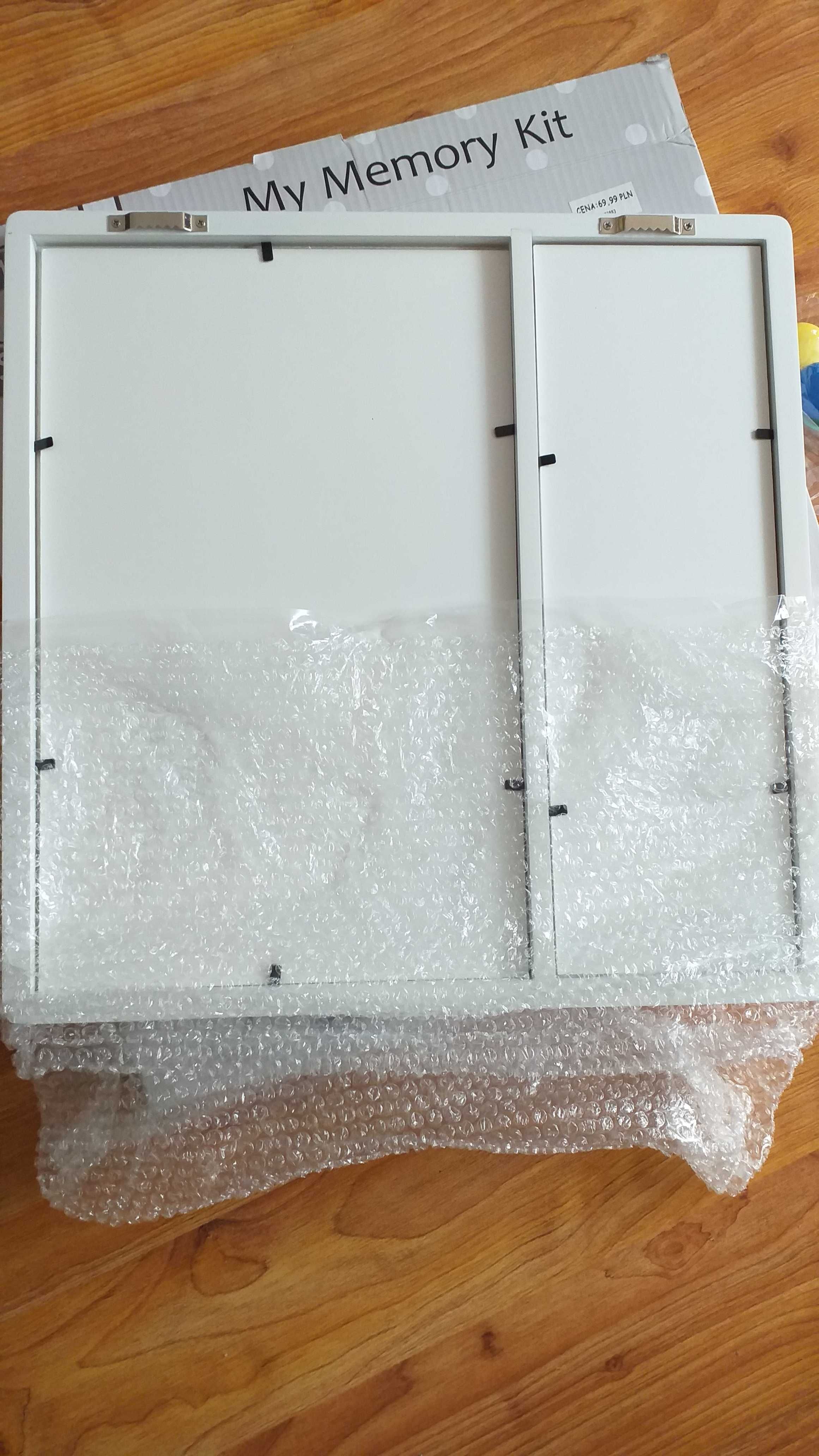 Smiki My Memory Kit ramka na odcisk bobasa z tablicą, narodziny,roczek
