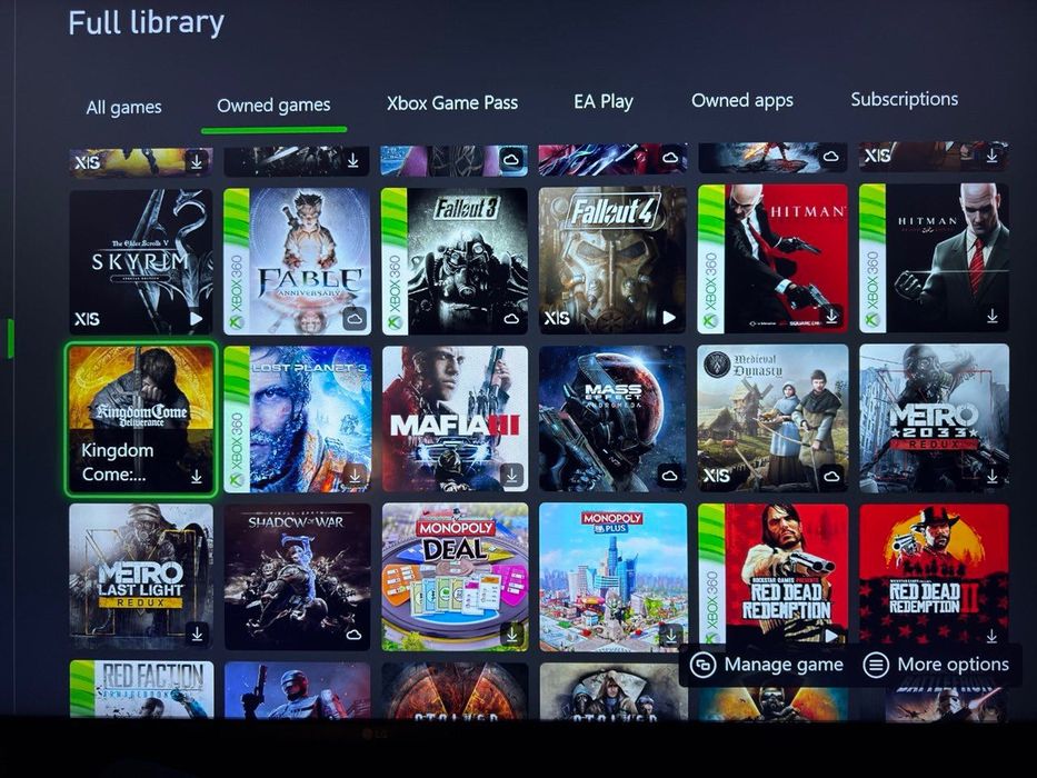 XBOX SERIES X 1TB з іграми