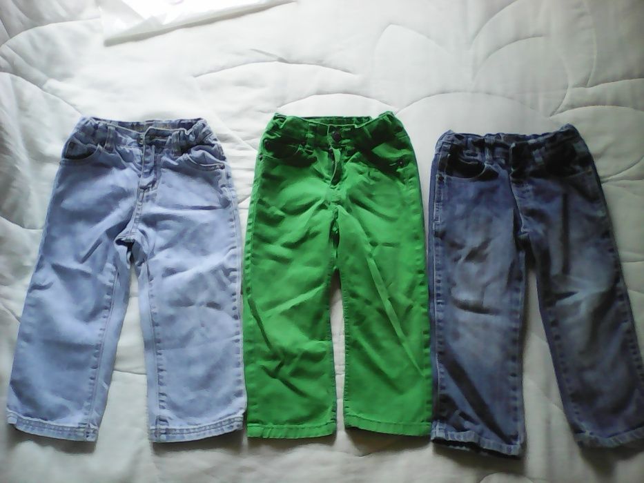 7 pares de calças para criança, 2A