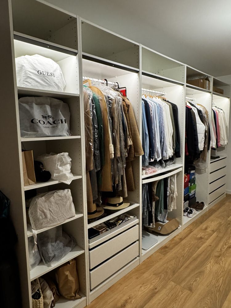 Closet completo Modulos Pax IKEA