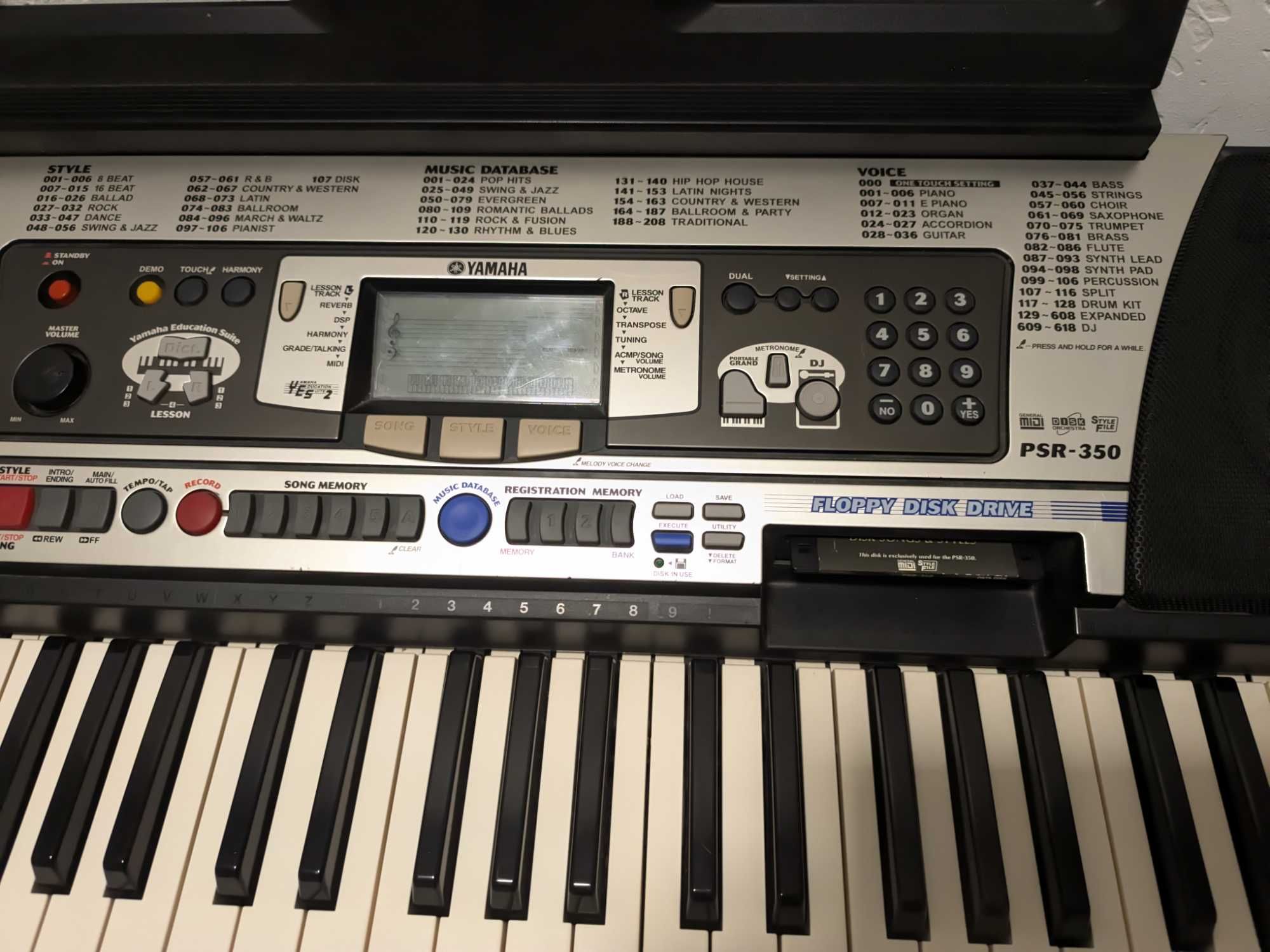 Keyboard Yamaha PSR-350
