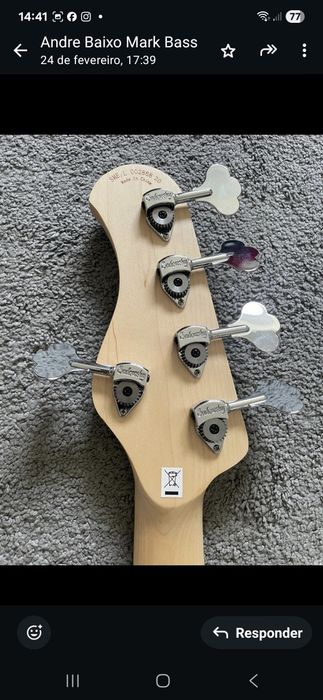 Baixo Sadwosky PJ 5 cordas