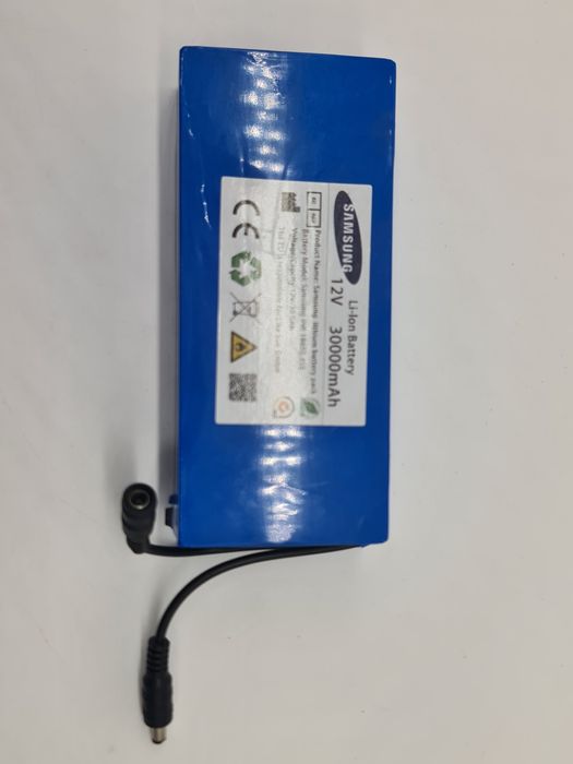 Bateria Li-ion 12V 30000mAh - nova