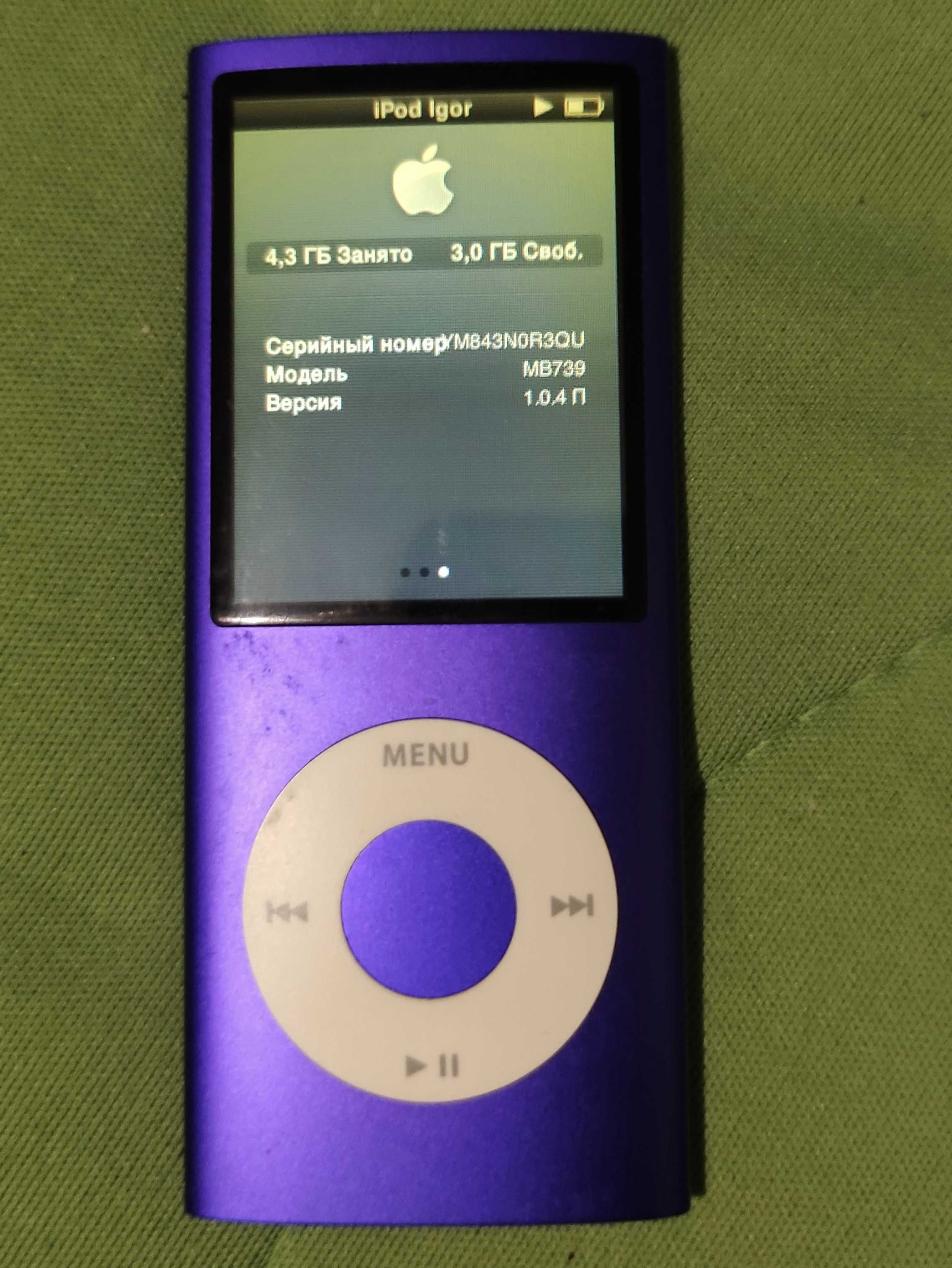 Apple iPod Nano (4th Gen, A1285) 8 Gb