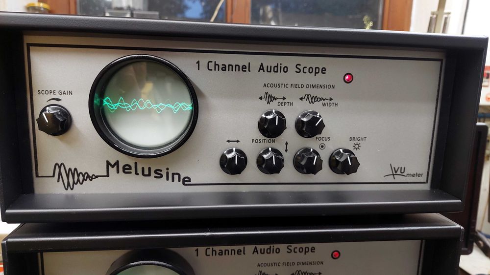 1 - Channel Audio Scope VUmeter dla Audiofila, wskaźnik wysterowania.
