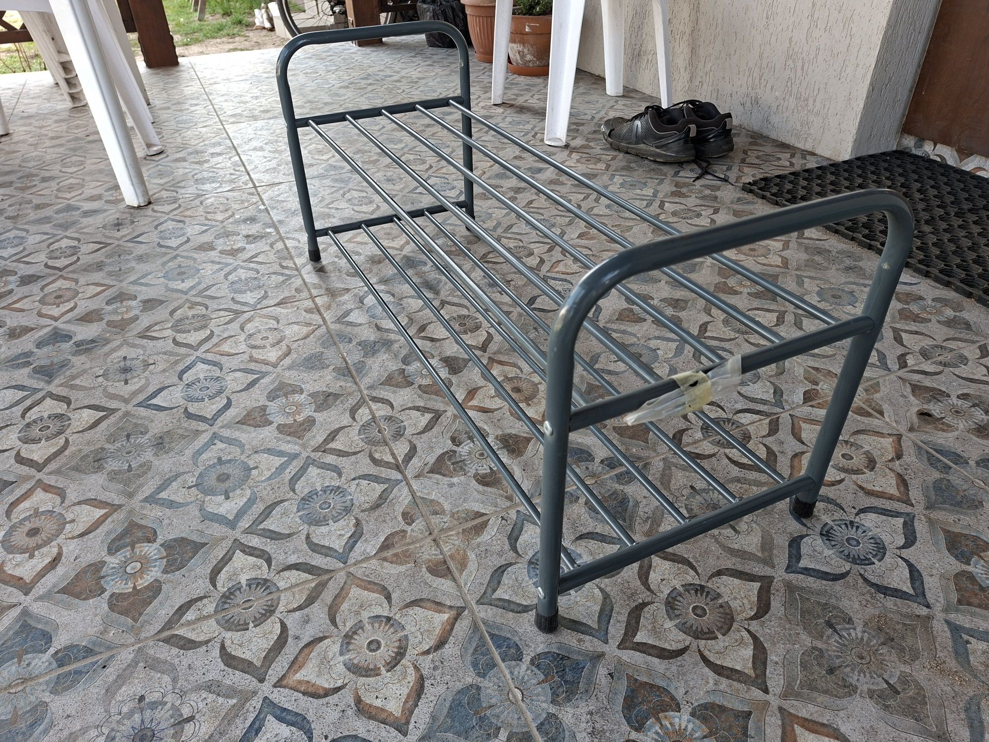 Półka na buty metalowa 92x39x35
