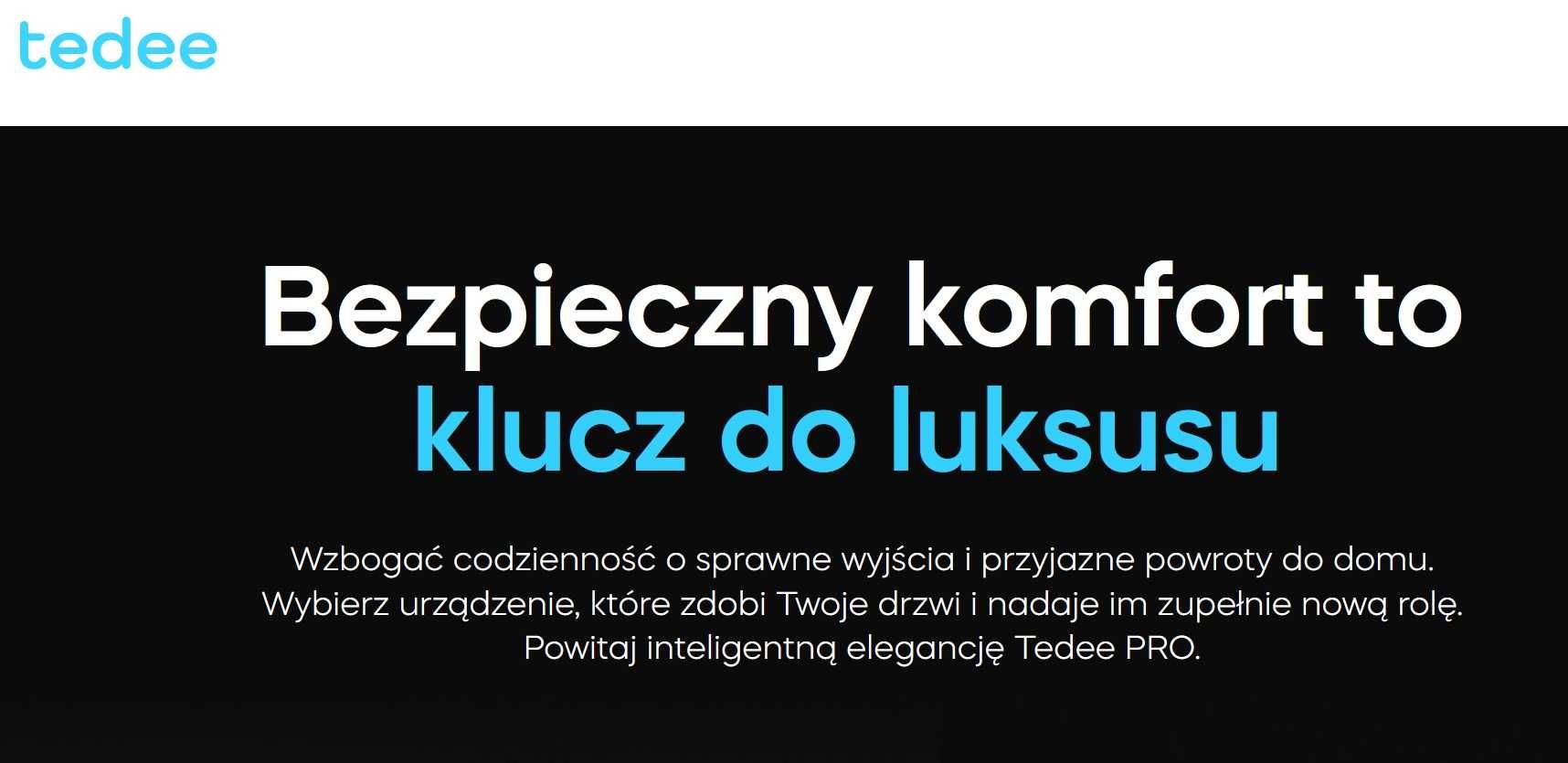 Sprzedam inteligentny zamek TEDEE PRO, najlepszy smart zamek na rynku!