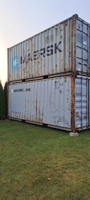Kontener morski 6m 20 kontenery morskie biurowy socjalny garaż magazyn