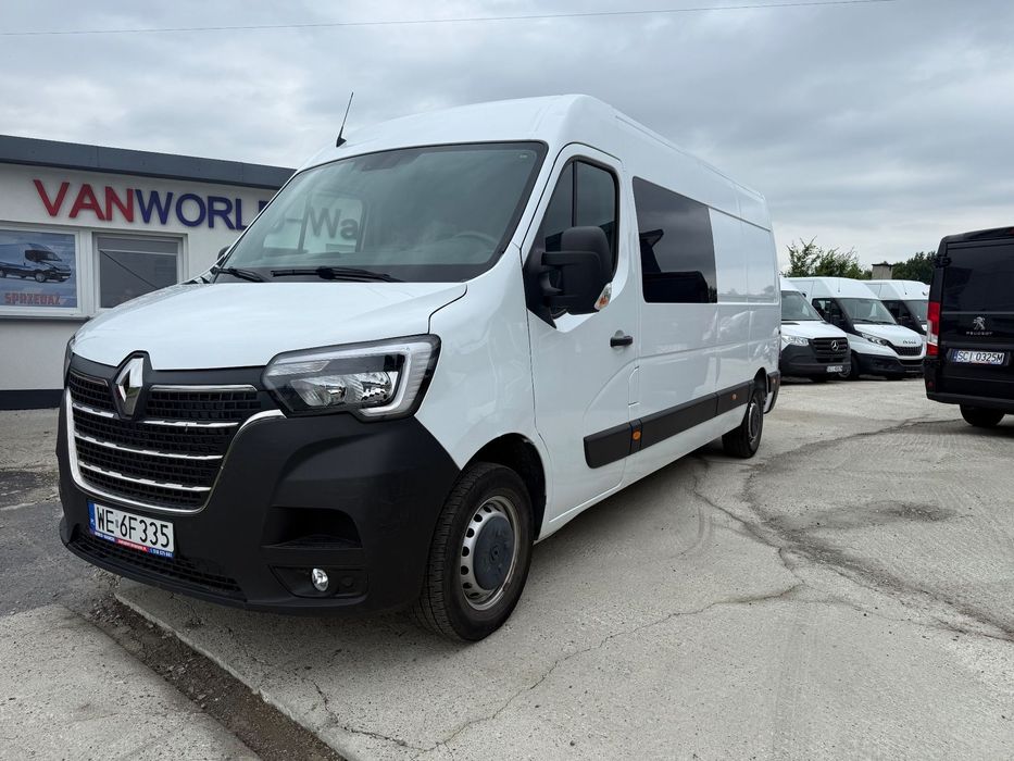 Renault MASTER  BRYGADOWKA DOKA 7OSOBOWA  Master Brygadowka 7osobowa jak nowa doka