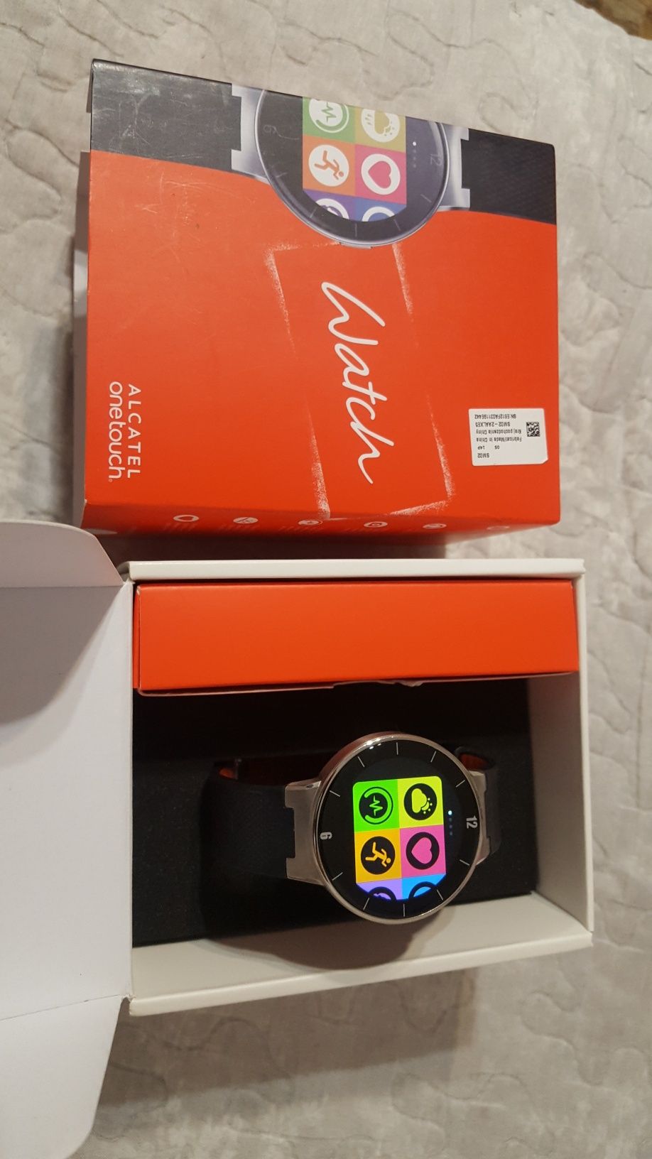 Zegarek Smartwatch alcatel czarny