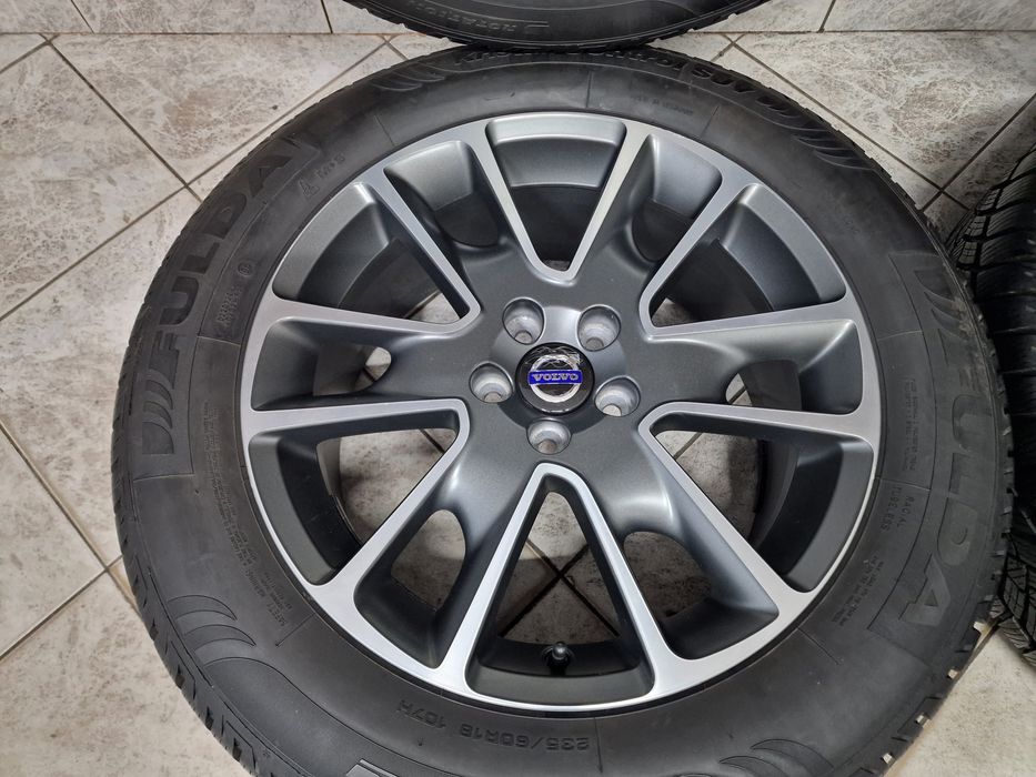 Koła Zimowe Felgi 18' 5x108 Opony FULDA 235.60.18 VOLVO XC60 XC70