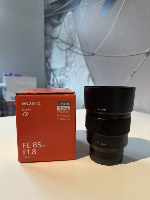 Obiektyw Sony 85mm 1.8 FE