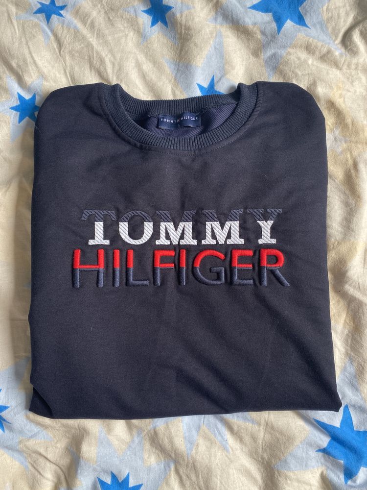 Granatowa bluza Tommy Hilfiger r. L