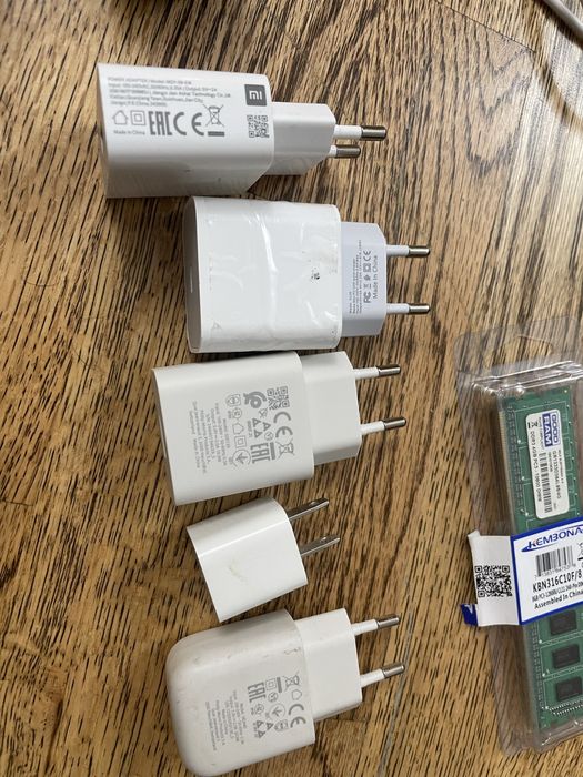 Одним лотом!!! Кабеля type-c, micro usb, перехідники, блоки живлення