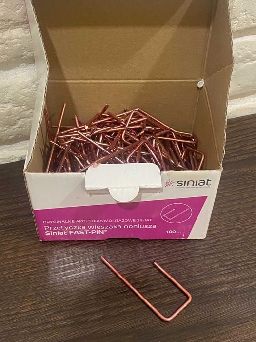 Przetyczka wieszaka noniusza, siniat