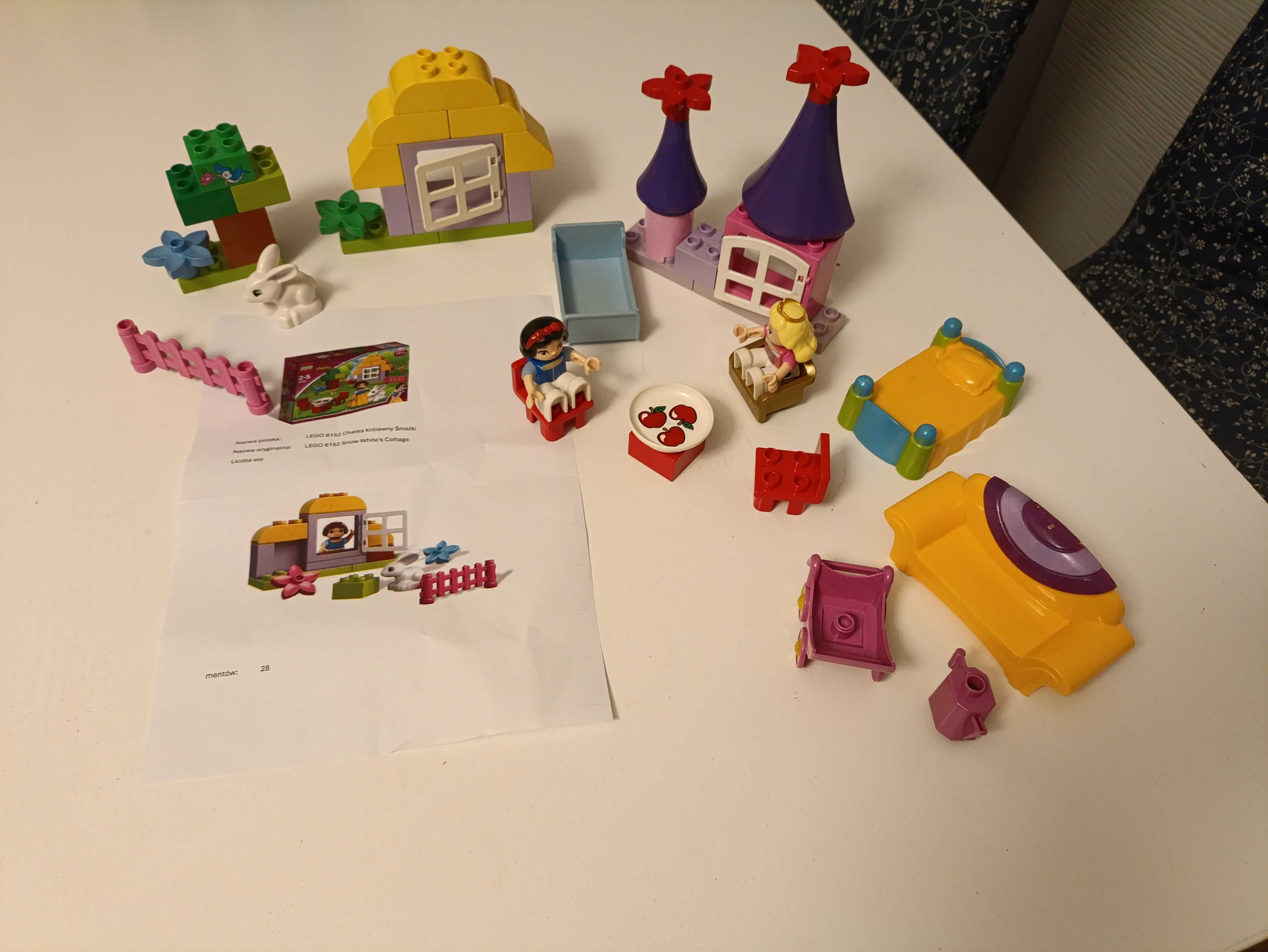 Lego Duplo 6152 Chatka Królewny Śnieżki