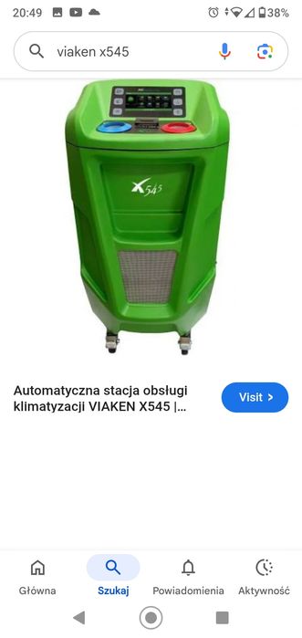 Maszyna do klimatyzacji viakenx545