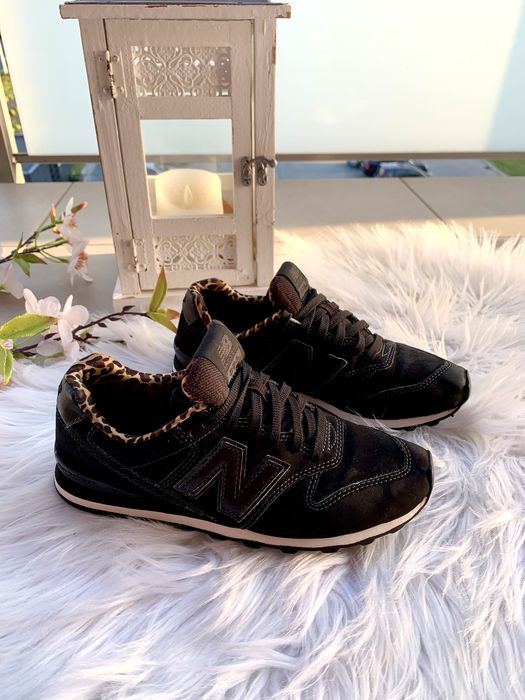 Adidasy New Balance czarne z panterką WL996CK (36,5)