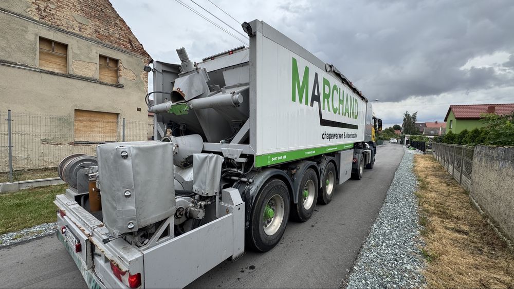 Transmix putzmeister naczepa do betonu wylewki betonowe, styrobeton