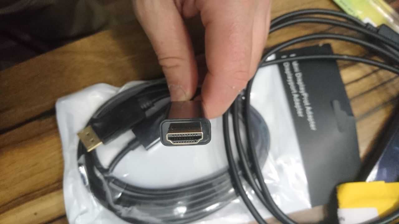 DisplayPort to HDMI-кабель 1.8м DP Male to Female HDMI