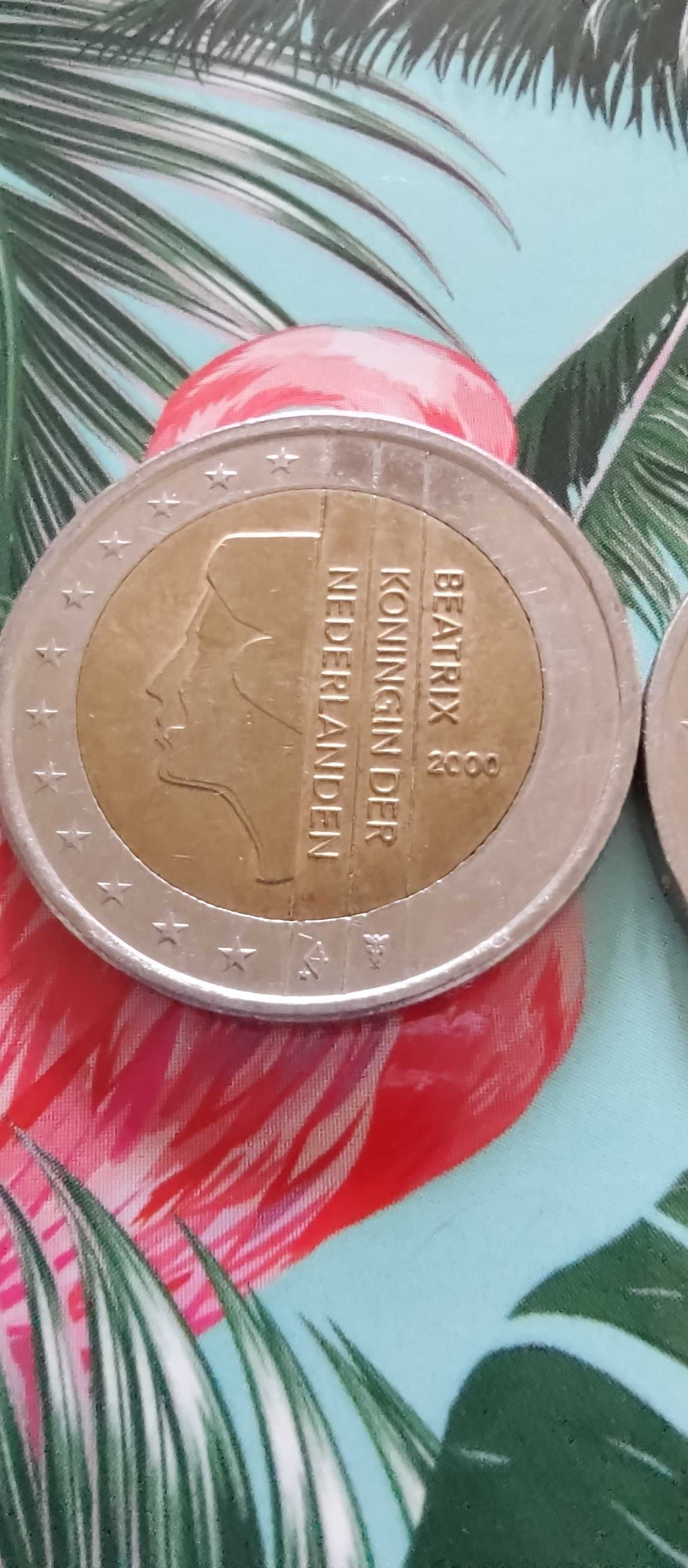 Редкая монета 2 евро 2000г, коллекционные монеты. Колекційні 2 євро