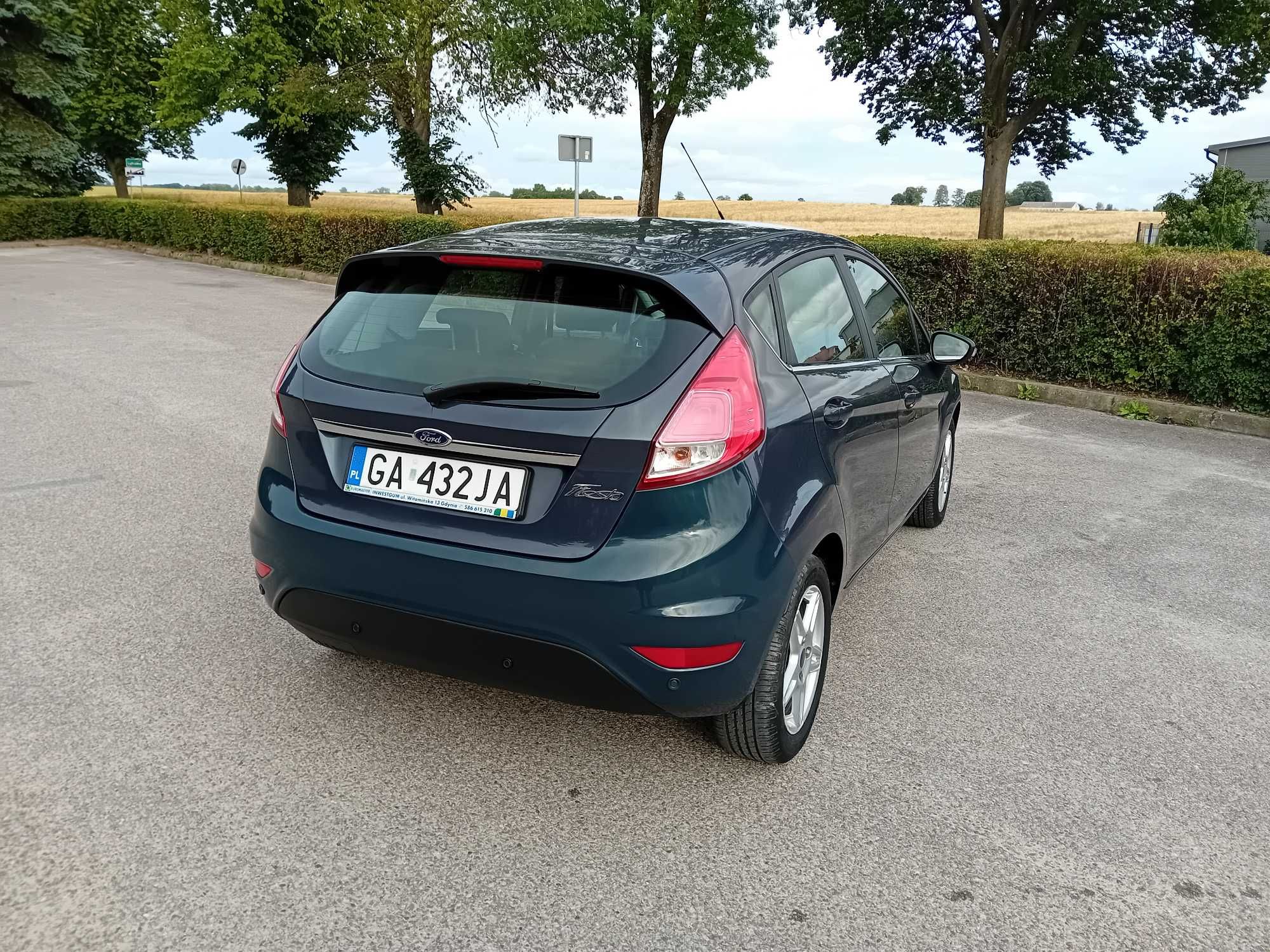 Fiesta 2016r. #Bogata wesja Titanium#Najlepszy zwykły  1.0 Ti-VCT 80KM
