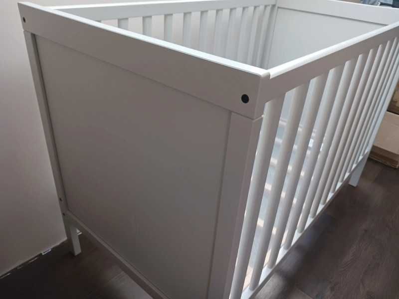 Ikea Sundvik Łóżko dziecięce 60x120 cm - Szare - Polecam