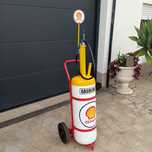 Shell bomba de gasolina modelo antigo