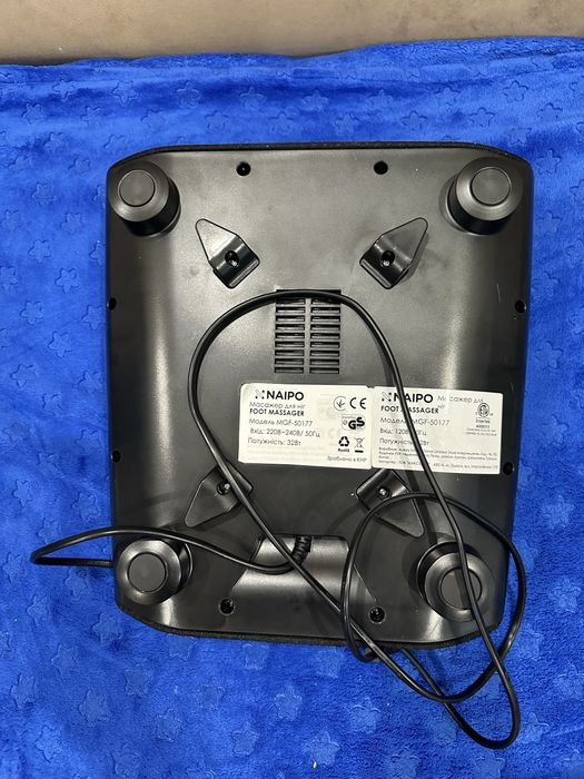 Масажер для ніг Naipo MGF-50177 з підігрівом та вібрацією