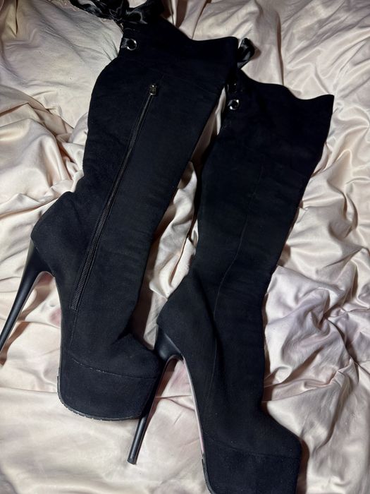 Ботфорты с утеплением