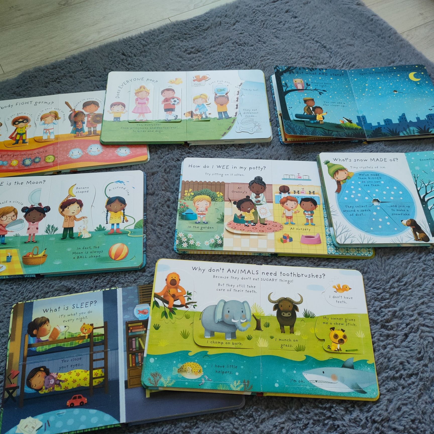 Lift the flaps usborne książeczki dla dzieci anglojęzyczne po angielsk