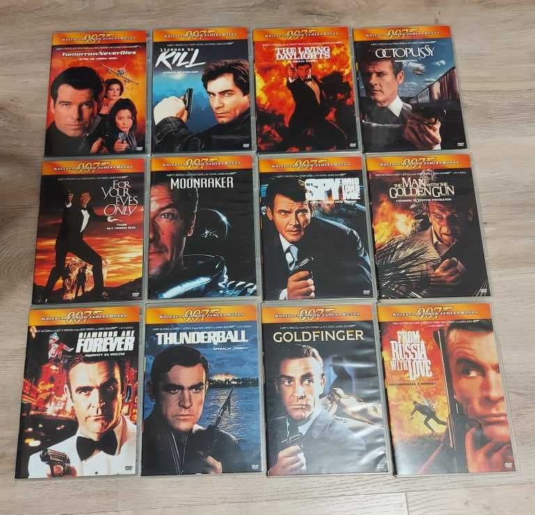 Filmy DVD z serii James Bond 007