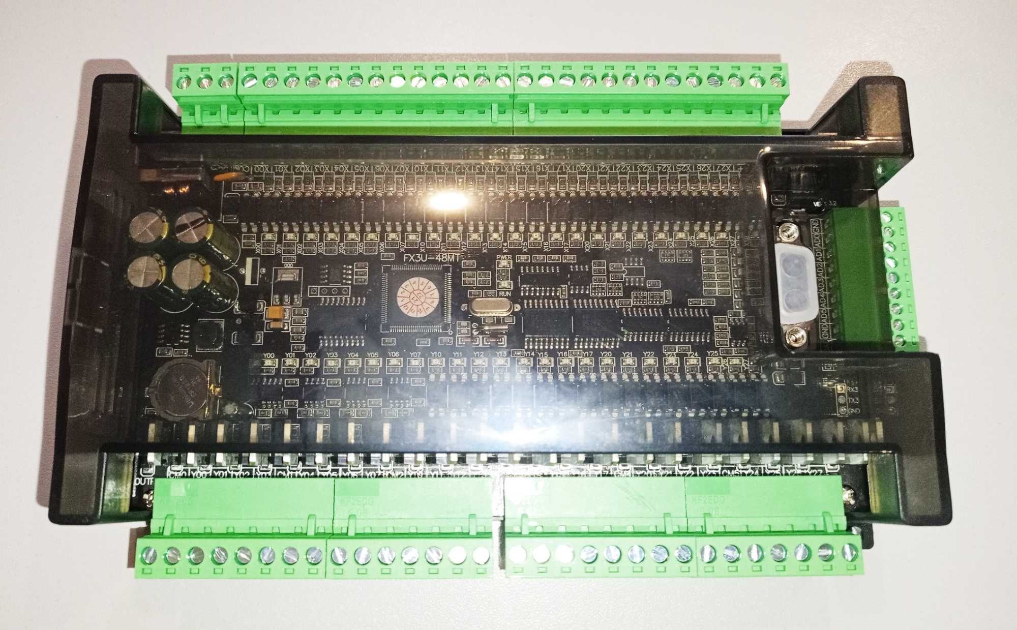 ПЛК контролер PLC FX3U-14mt; FX3U-24mt; FX3U-32mt; FX3U-48mt