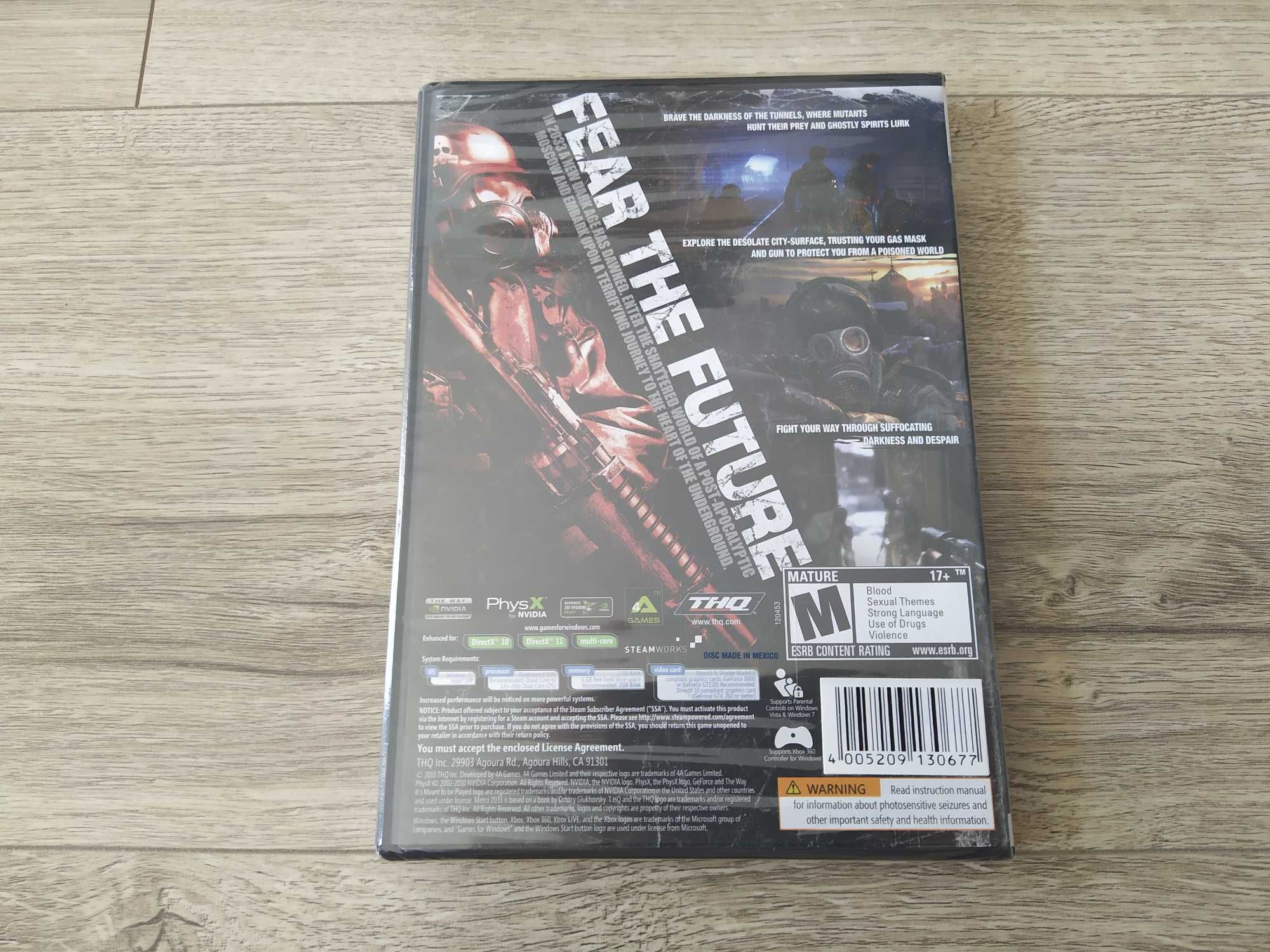 Metro 2033 [PC] - Nowa w Folii - Kolekcjonerski Unikat!
