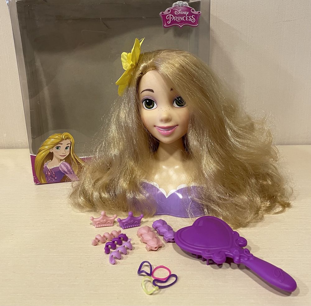 Голова для причесок Рапунцель Rapunzel Styling Head