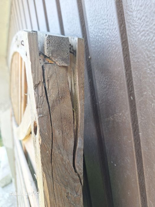 Płoty  lamelowe drewniane 180×180