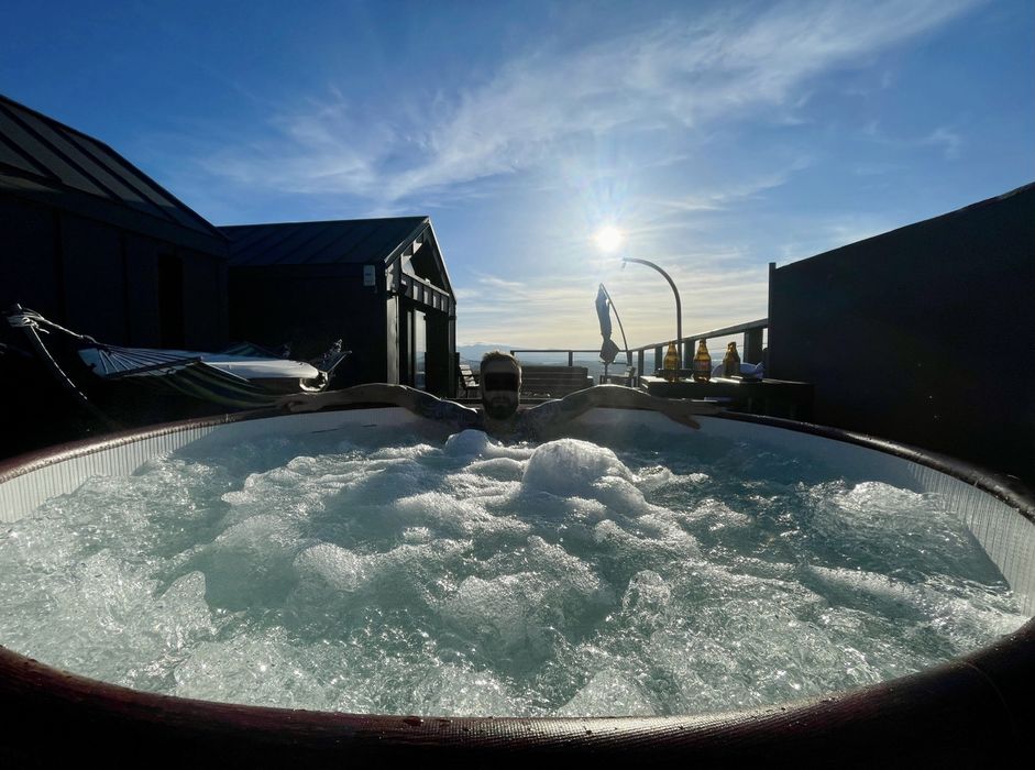 Moon Hill’s Lord dom z jacuzzi i dużym tarasem