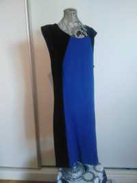 Vestido preto e azul justo Tamanho 42 Novo/nunca usado