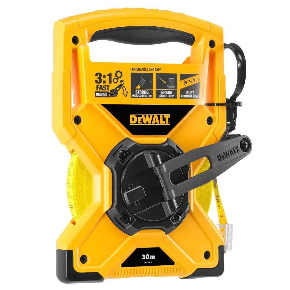 DeWALT DWHT34218-0 Рулетка FIBREGLASS довжнина 30м ширина 19мм