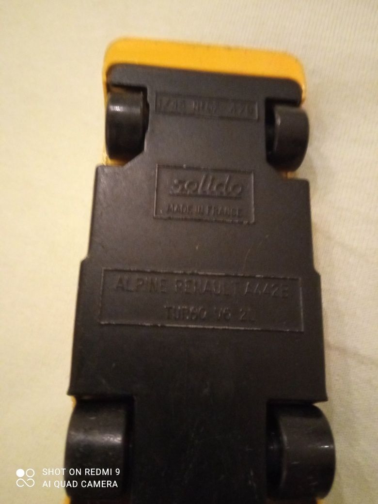 Vintage -  ALPINE-RENAULT 2L V6 T442B   -  1/43 Solido n°87