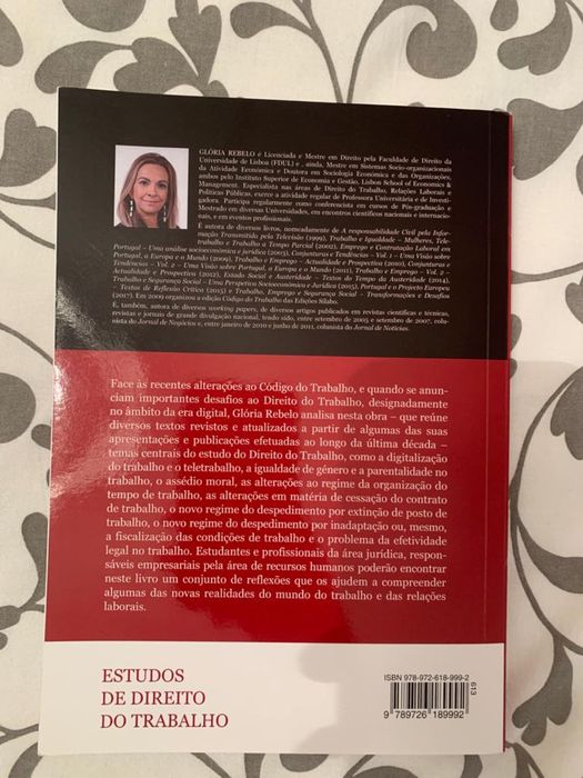 Livro "Estudos de Direito do Trabalho"