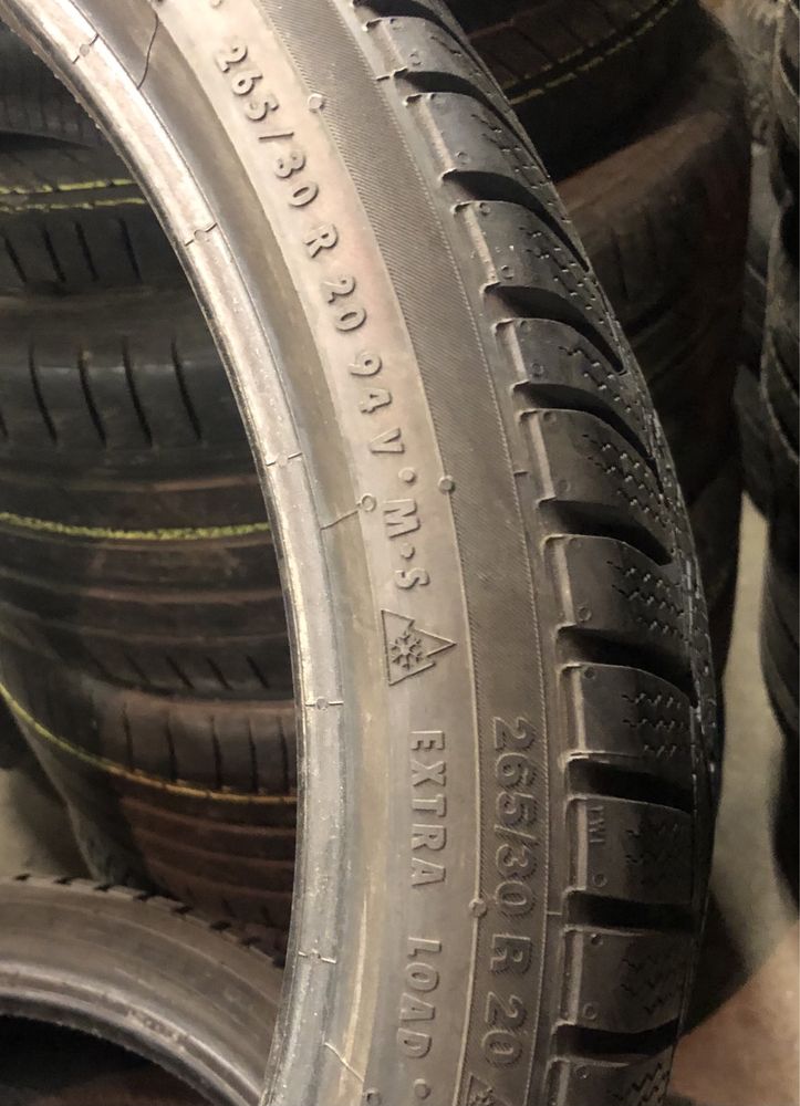 ЗИМА 6шт 245/30R20 Continental ContiWinterContact TS830P RO1