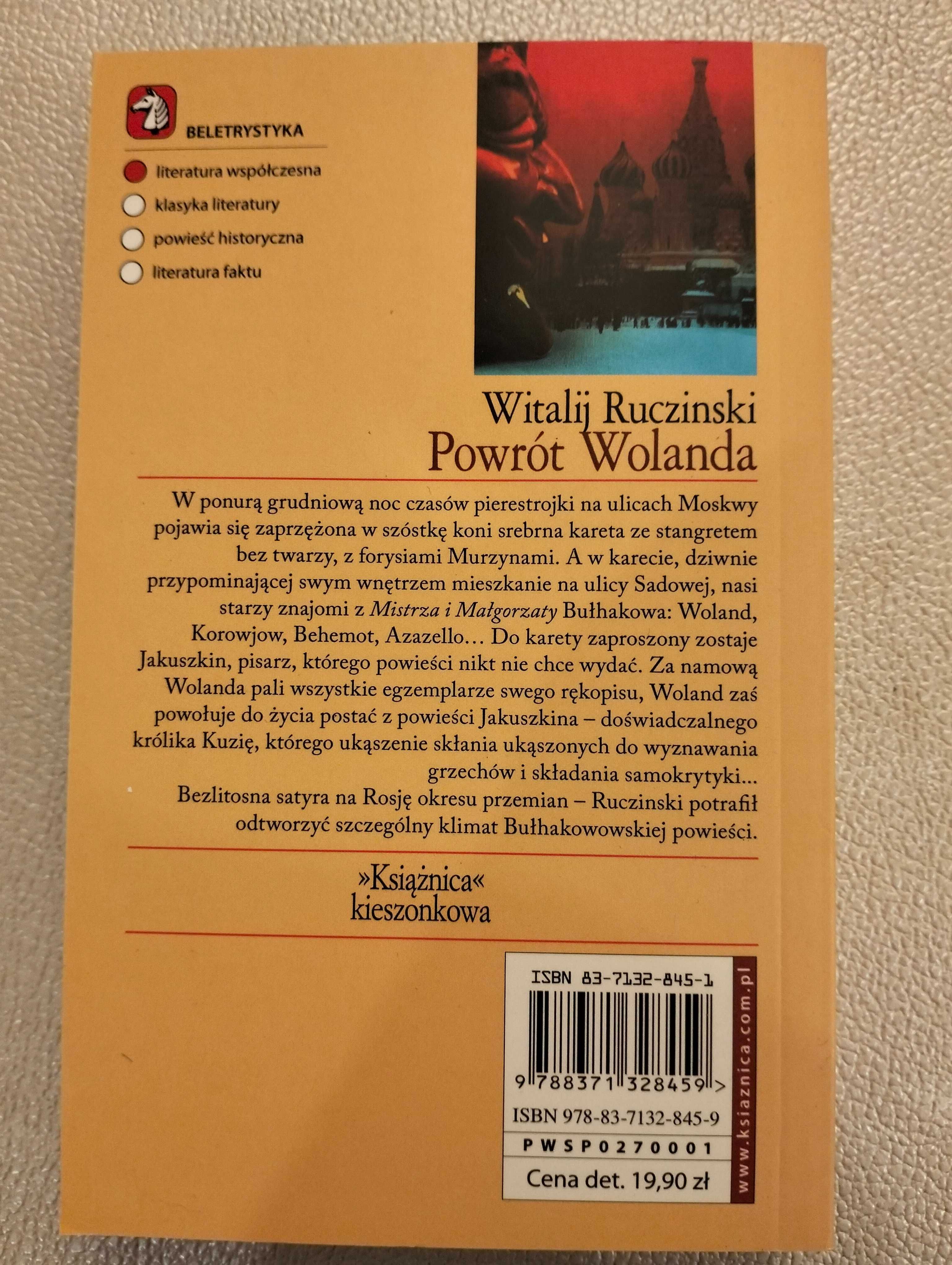 Powrót Wolanda albo nowa diaboliada - Witalij Ruczinski