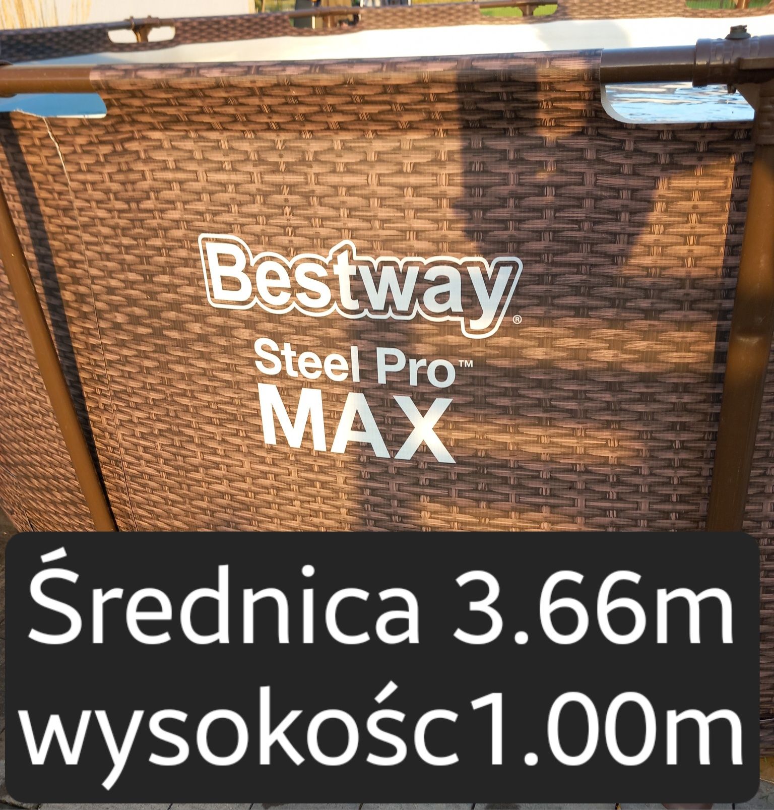 Basen używany 3.66m
