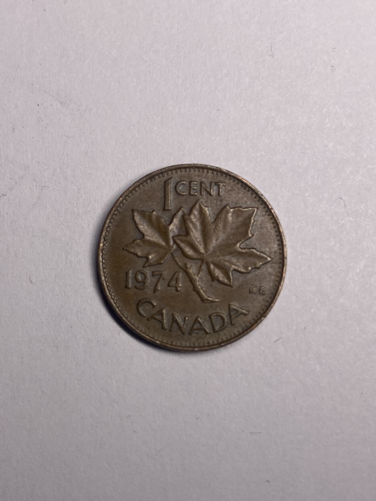 Moneta Kanada - 1 cent 1987r