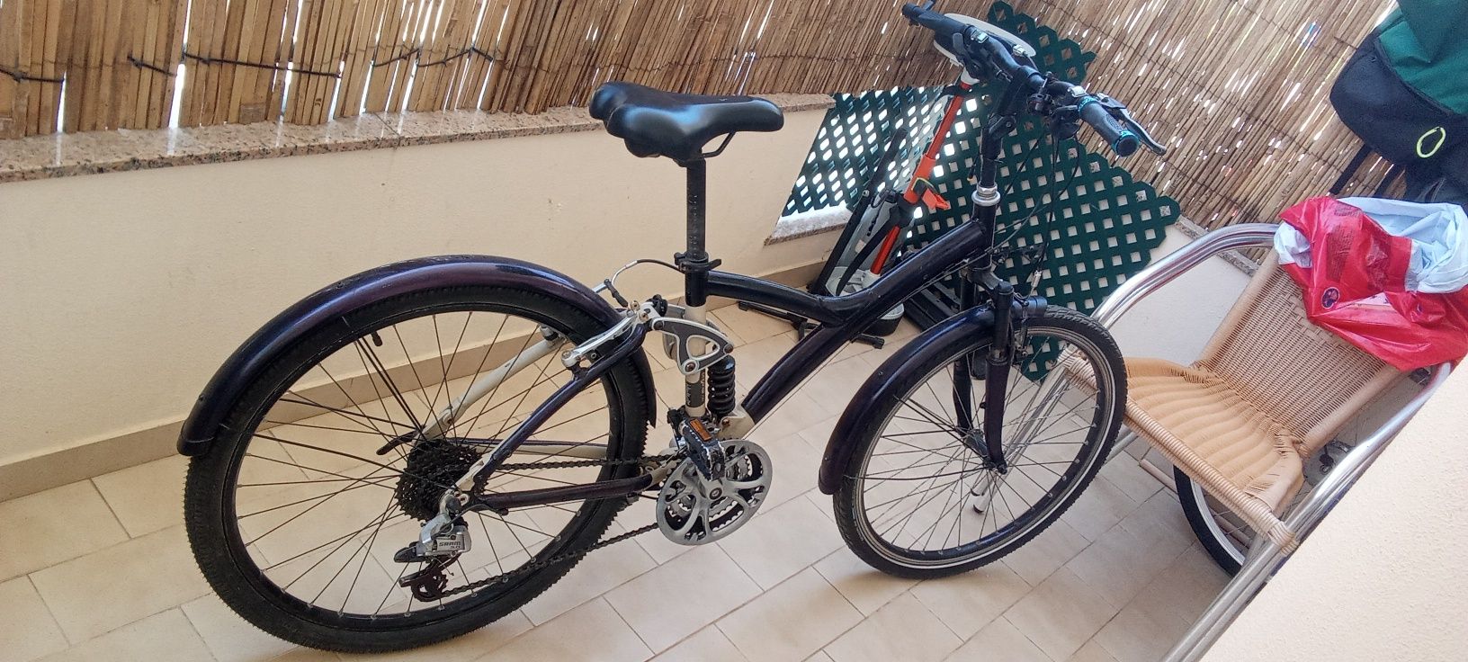 Bicicleta original 700E btwin