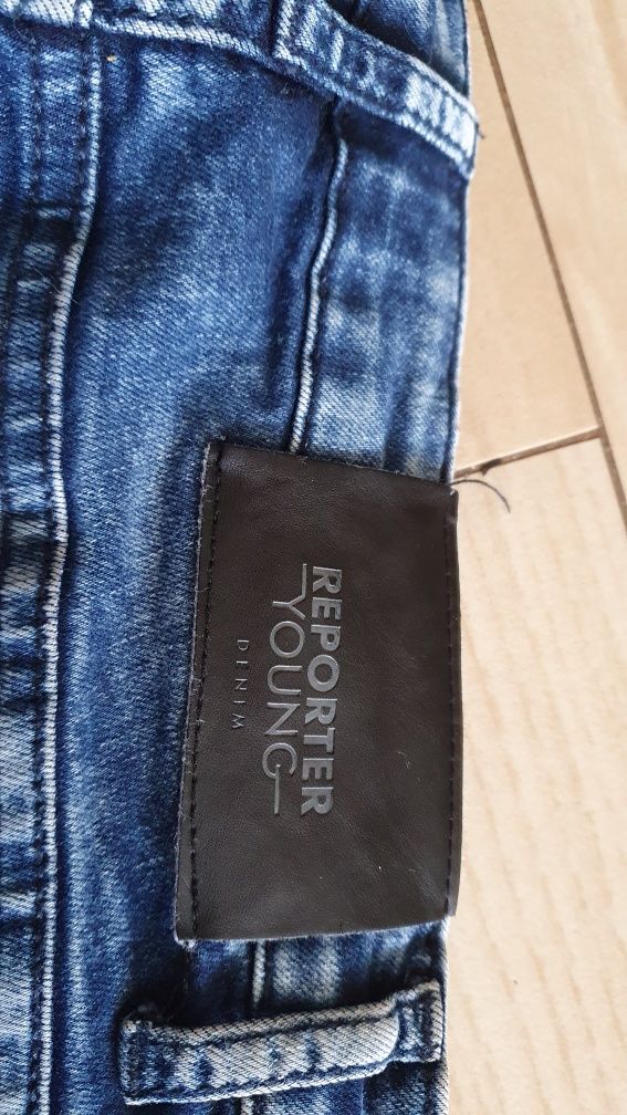 Spodnie jeans reporter rozm 140