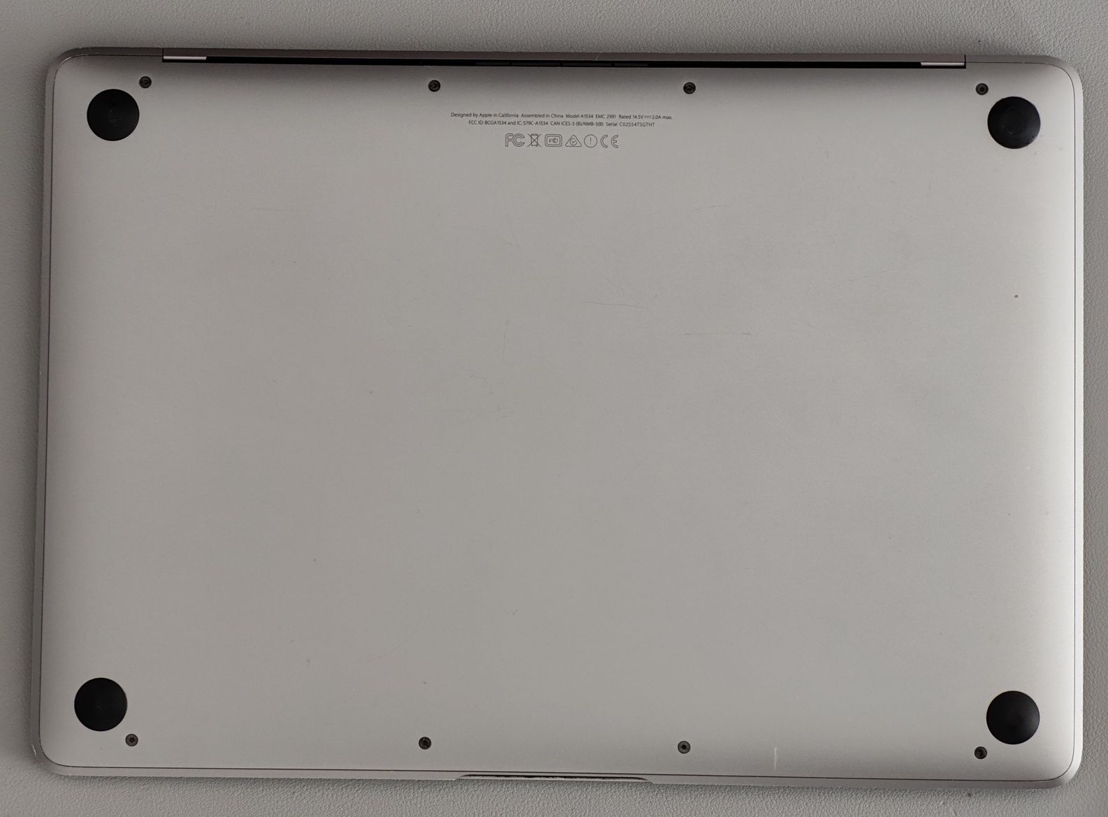 MacBook A1534  Retina12, 2016 r.  Intel m3